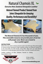 Load image into Gallery viewer, NATURAL CHAMOIS XL Mega Size (6.5 sq ft.)